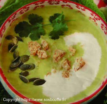 Potage aux choux